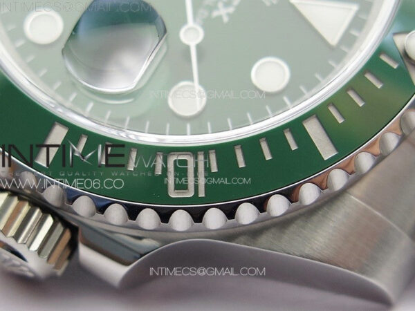 Submariner 116610LV 904L SS Case Best Edition Green Dial On 904L Bracelet ZZF V3 – Bild 19