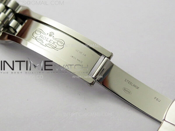 DateJust 41mm 126334 904 SS ARF 1:1 Best Edition Rhodium Dial Sticks Markers on Jubilee Bracelet SH3235 – Bild 18