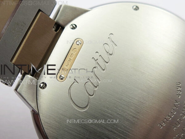 Ballon Bleu 42mm SS/RG K3F 1:1 Best Edition White Texture Dial on SS Bracelet A2824 – Bild 18