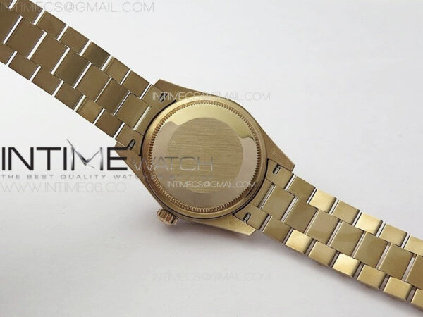 DateJust 31mm 278274 RG Crystals Bezel GMF Best Edition Silver Flowers Crystals Dial on RG President Bracelet A2824 – Bild 19