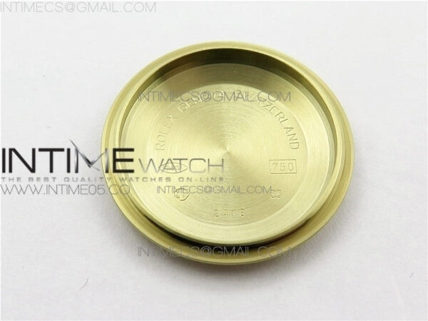 Day-Date 36 128239 YG BP Best Edition Green Crystal Markers Dial on YG President Bracelet – Bild 21
