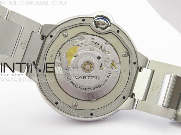 Ballon Bleu 42mm SS K3F 1:1 Best Edition White Texture Dial on SS Bracelet A2824 – Bild 19