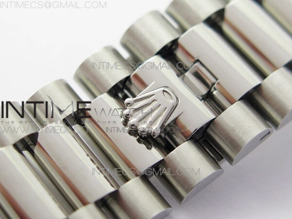 Day Date 40mm SS BP 1:1 Best Edition Gray Stick Dial on SS Bracelet A2836 – Bild 19