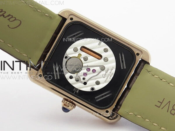Tank Solo Ladies 25mm RG K11F 1:1 Best Edition White Dial on Brown Leather Strap Ronda Quartz – Bild 19