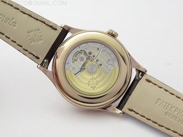 Annual Calendar Complications 5396 RG GRF Best Edition White dial Numbers Markers Blue Markers on Brown leather strap A324 – Bild 20