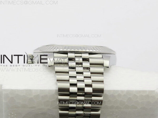 DateJust 41 126334 ZF 1:1 Best Edition 904L Steel Gray Dial Roman Marker on Jubilee Bracelet A2824 (Free Key Ring) – Bild 20