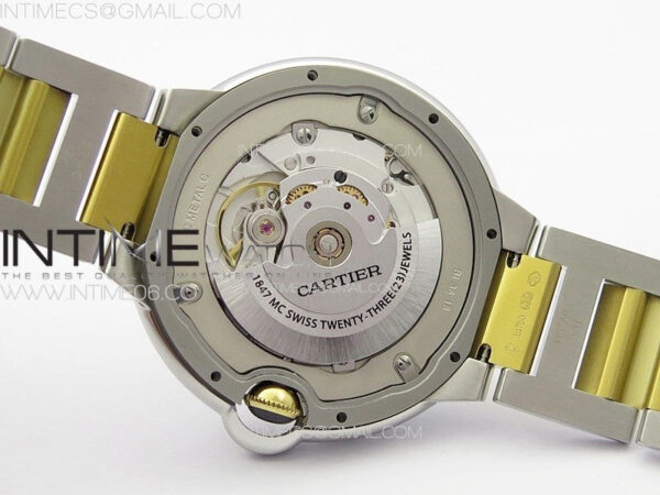 Ballon Bleu 42mm SS/YG K3F 1:1 Best Edition White Texture Dial on SS Bracelet A2824 – Bild 20