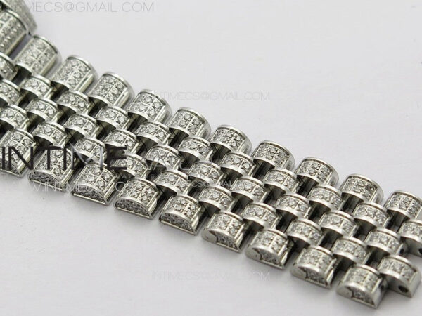 DateJust 41 126334 Full Paved Diamonds BP Best Edition Diamonds Dial Stick Markers on Jubilee Bracelet A2824 – Bild 19