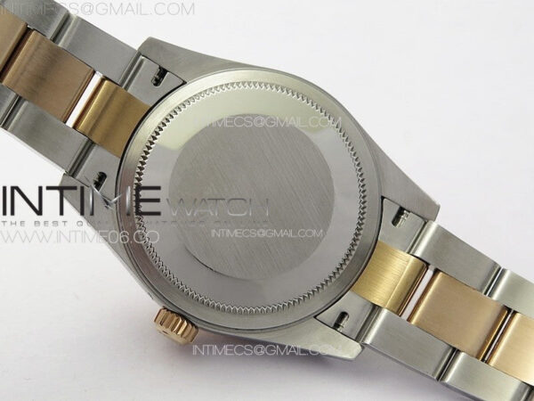 DateJust 31mm 278274 904L SS/RG Crystals Bezel GMF Best Edition Silver Flowers Crystals Dial on 904L SS/RG Oyster Bracelet A2824 – Bild 20