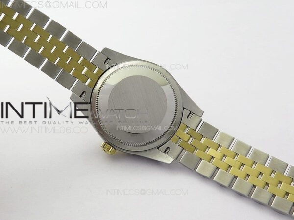 DateJust 31mm 278274 904L SS/YG Crystals Bezel GMF Best Edition Green Flowers Crystals Dial on 904L SS/YG Jubilee Bracelet A2824 – Bild 20