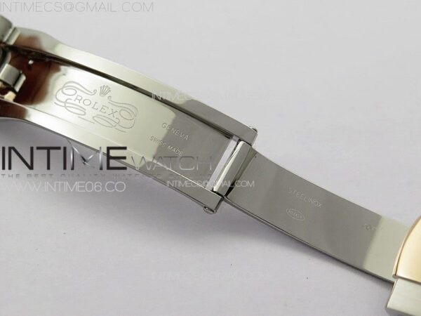 DateJust 41 126334 SS/RG GMF 1:1 Best Edition Silver Fluted Dial on SS/RG Jubilee Bracelet – Bild 20