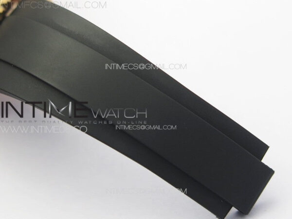 Yacht-Master 126655 RG VSF 1:1 Best Edition Black Ceramic Bezel on Oysterflex Rubber Strap VS3235 – Bild 20