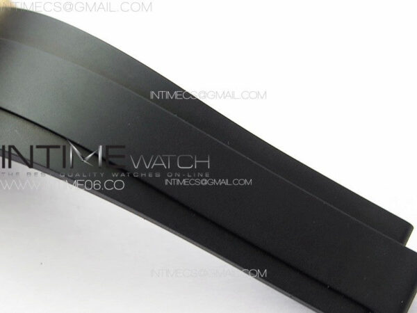 Yacht-Master 126655 3EF 1:1 Best Edition 3D Black Ceramic Bezel on Black Rubber Strap VR3235 – Bild 21