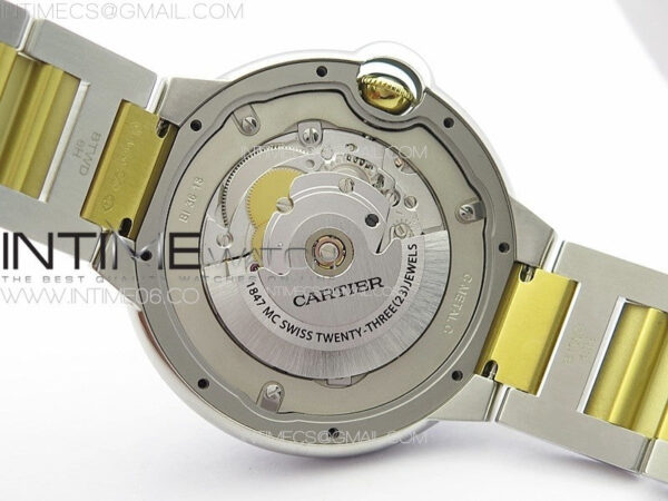 Ballon Bleu 42mm SS/YG K3F 1:1 Best Edition White Texture Dial on SS Bracelet A2824 – Bild 21