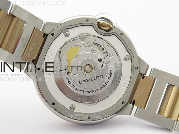Ballon Bleu 42mm SS/RG K3F 1:1 Best Edition White Texture Dial on SS Bracelet A2824 – Bild 21
