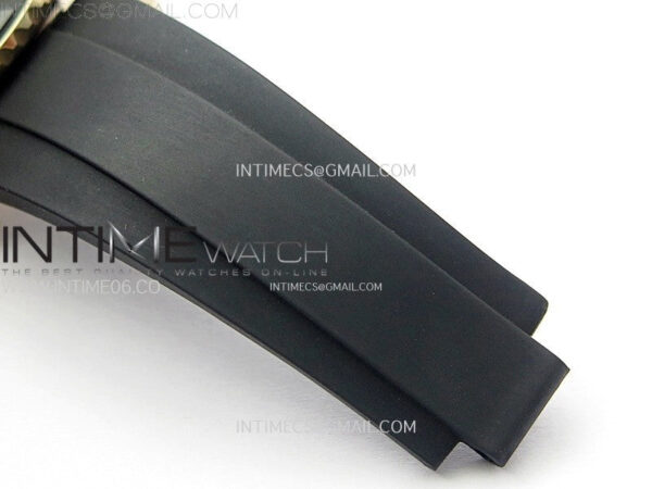 Yacht-Master 126655 Weight RG/Tungsten Gold ARF 1:1 Best Edition Black Ceramic Bezel on Oysterflex Rubber Strap VS3235 – Bild 21