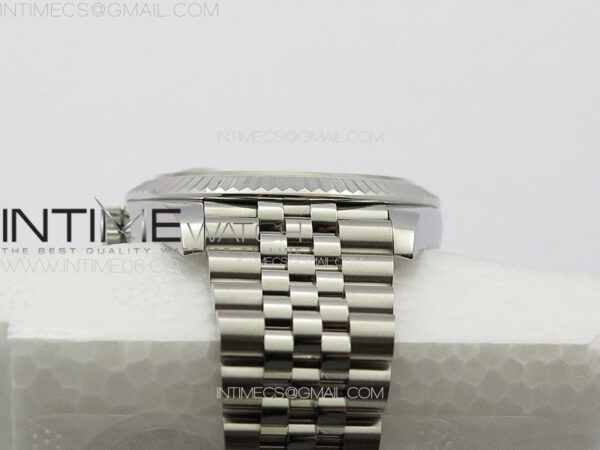 DateJust 41 126334 ZF 1:1 Best Edition 904L Steel Gray Dial Stick Marker on Jubilee Bracelet A2824 (Free Key Ring) – Bild 22
