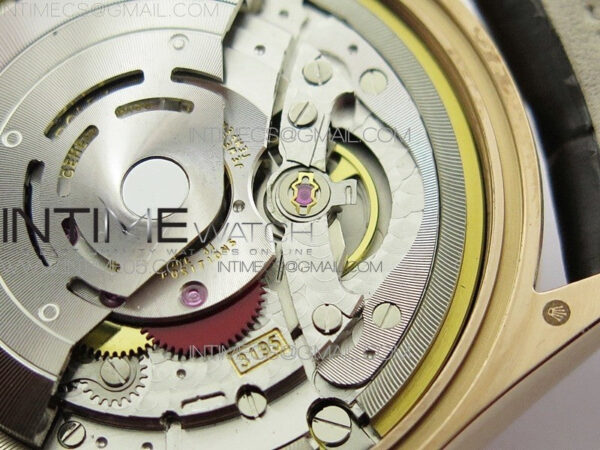 Cellini 50535 Moonphase RG GMF Best Edition White Dial on Brown Leather Strap A3195 – Bild 22