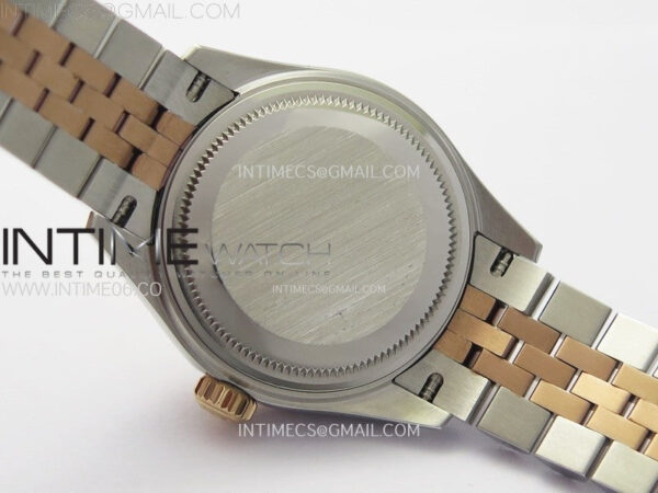 Datejust 28mm 279171 Smooth Bezel SS/RG APSF Best Edition RG Dial Crystals Markers on SS Jubilee Bracelet NH05 – Bild 22