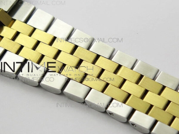 DateJust 41 126333 Wrapped SS/YG 3EF 1:1 Best Edition YG Dial Crystal Markers on Wrapped SS/YG Jubilee Bracelet A3235 – Bild 22