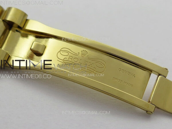 DateJust 31mm 178271 YG APSF Best Edition YG Dial Crystal Markers on President Bracelet A2824 – Bild 22
