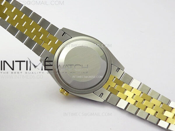 DateJust 36 SS 126233 904L SS/YG VSF 1:1 Best Edition Gray Dial Green Roman Markers on Jubilee Bracelet VS3235 – Bild 22