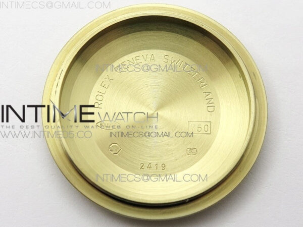Day-Date 40mm 228239 BP New Dial Version 904 YG  Ice Blue Sticks Markers Dial on YG President Bracelet A2836 – Bild 23