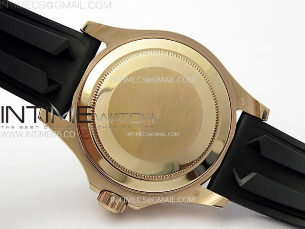 Yacht-Master 126655 RG APSF Best Edition 3D Black Ceramic Bezel on Black Rubber Strap SA3235 – Bild 23