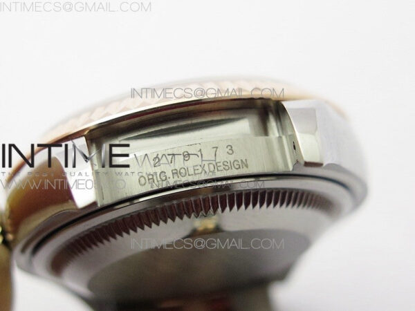 Datejust 28mm 279173 SS/RG BP Best Edition Blue Texture Dial on SS/RG Jubilee Bracelet ETA2671 – Bild 23