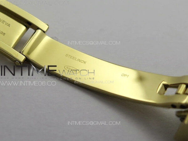DateJust 31mm 178271 YG APSF Best Edition YG Dial Crystal Markers on President Bracelet A2824 – Bild 23
