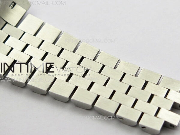 DateJust 41 126334 ZF 1:1 Best Edition 904L Steel Gray Dial Stick Marker on Jubilee Bracelet A2824 (Free Key Ring) – Bild 24