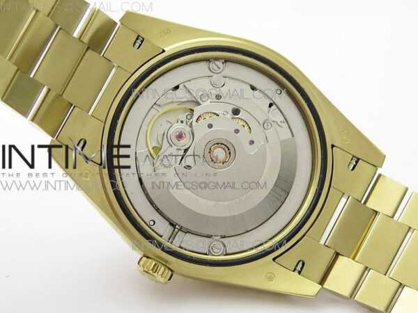 Day-Date 40mm 228239 BP New Dial Version 904 YG  Green Stick Markers Dial on YG President Bracelet A2836 – Bild 23