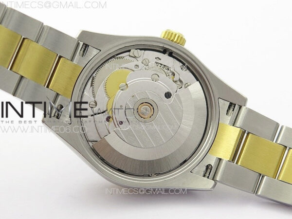 DateJust 31mm 72610 Crystals Bezel SS/YG APSF Best Edition Blue Flowers Crystals Dial on Oyster Bracelet A2824 – Bild 24