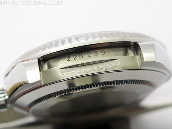 Day Date 40mm 228239 Gain Weight SS/tungsten APSF 1:1 Best Edition Black Dial T Crystals Markers on SS President Bracelet A2836 – Bild 22