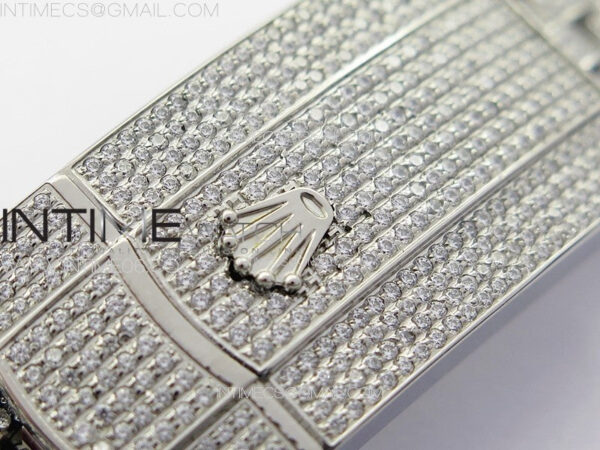DateJust 41 126300 Full Paved Diamonds Rainbow 904 GSF Best Edition Diamonds Dial Arabic Markers on Jubilee Bracelet VR3235 – Bild 24