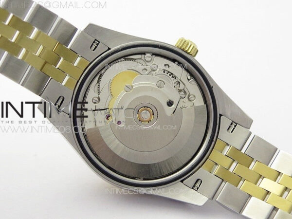 DateJust 31mm 278274 904L SS/YG Crystals Bezel GMF Best Edition Green Flowers Crystals Dial on 904L SS/YG Jubilee Bracelet A2824 – Bild 24