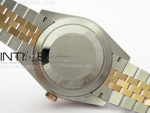 DateJust 41 126334 SS/RG GMF 1:1 Best Edition Silver Fluted Dial on SS/RG Jubilee Bracelet – Bild 24