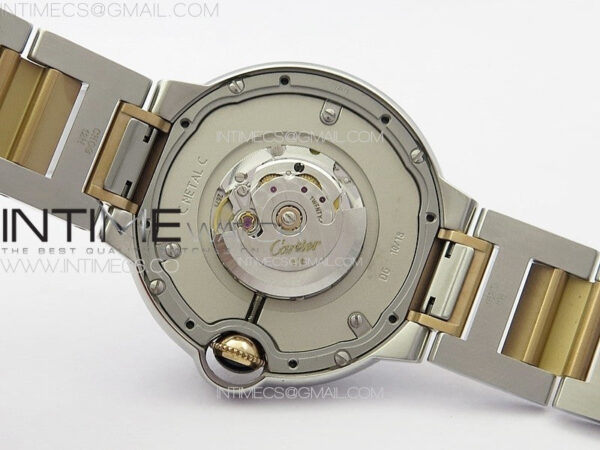 Ballon Bleu 36mm SS/RG K3F 1:1 Best Edition White MOP Dial on SS Bracelet A076 – Bild 24