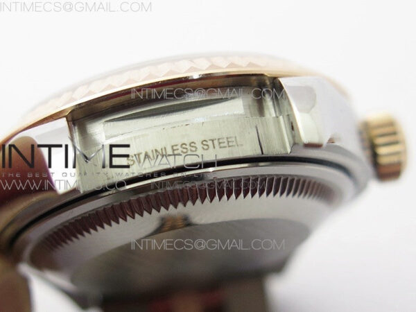 Datejust 28mm 279173 SS/RG BP Best Edition Blue Texture Dial on SS/RG Jubilee Bracelet ETA2671 – Bild 24