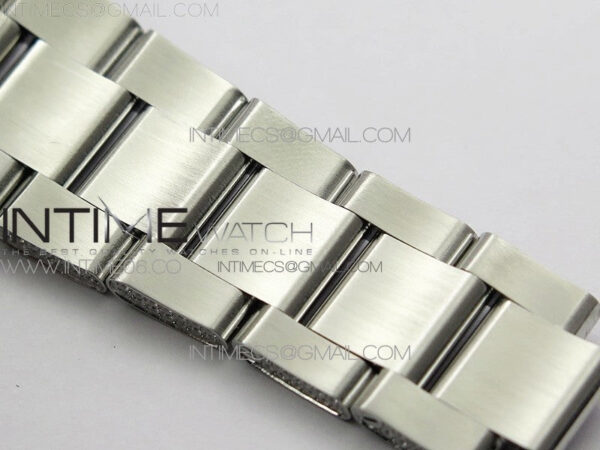 DateJust 41 126334 904 Full Paved Diamonds BP Best Edition Gray Dial Sticks Markers on Oyster Bracelet A2824 – Bild 23