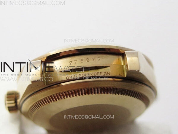 DateJust 31mm 278274 RG Crystals Bezel GMF Best Edition Silver Flowers Crystals Dial on RG President Bracelet A2824 – Bild 24