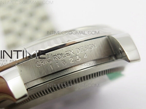 DateJust 36 116234 SS V2 904L ARF 1:1 Best Edition Black Dial Roman Markers on 904L SS Jubilee Bracelet SH3135 – Bild 24