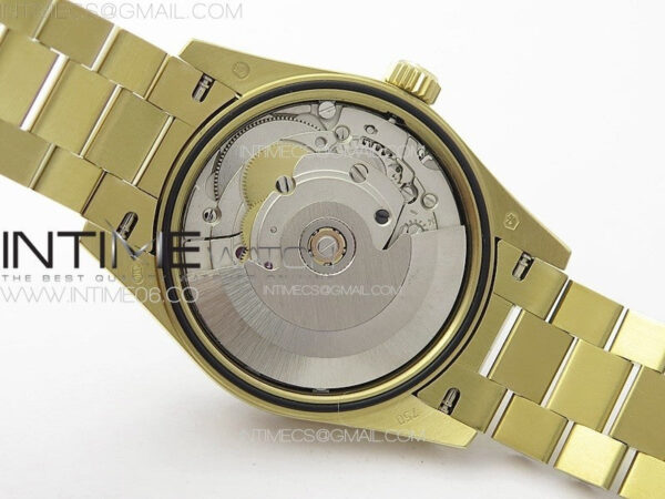 DateJust 31mm 278274 YG Crystals Bezel GMF Best Edition Green Flowers Crystals Dial on YG President Bracelet A2824 – Bild 25