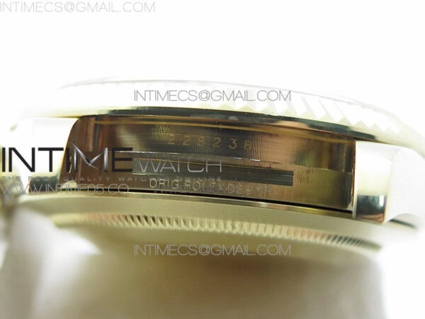 Day-Date 40mm 228239 BP New Dial Version 904 YG  Ice Blue Sticks Markers Dial on YG President Bracelet A2836 – Bild 25