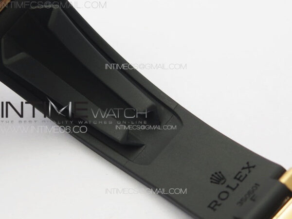 Yacht-Master 126655 RG C+F 1:1 Best Edition Black Ceramic Bezel on Oysterflex Rubber Strap VR3235 – Bild 25