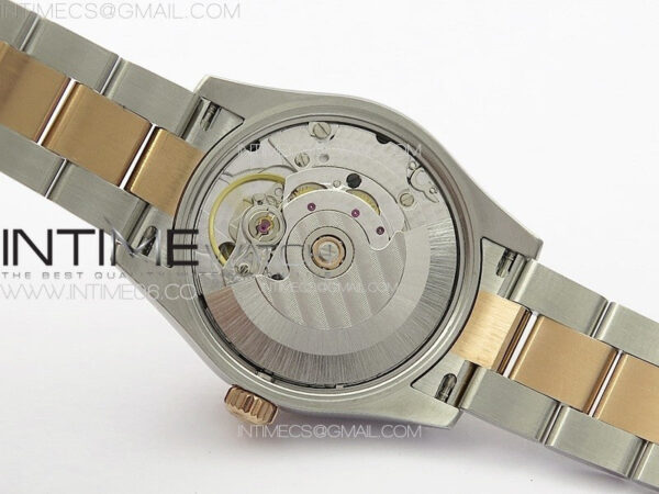 DateJust 31mm 72610 SS/RG APSF Best Edition Blue Flowers Crystals Dial on Oyster Bracelet A2824 – Bild 26