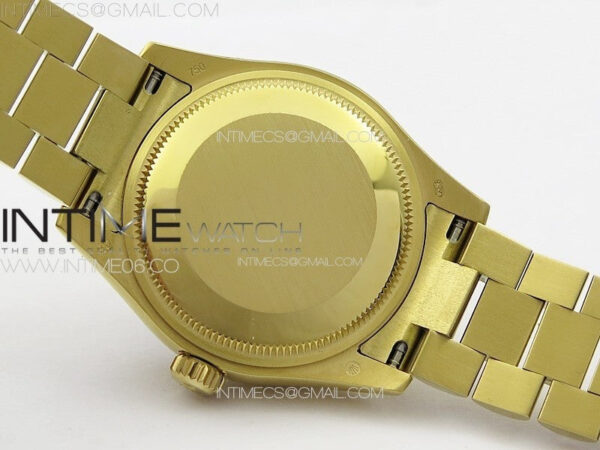 DateJust 31mm 178271 YG APSF Best Edition YG Dial Crystal Markers on President Bracelet A2824 – Bild 26