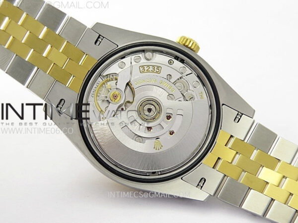 DateJust 36 SS 126233 904L SS/YG VSF 1:1 Best Edition Gold Fluted Dial Diamonds Markers on Jubilee Bracelet VS3235 – Bild 25