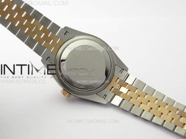 DateJust 36 SS 126231 904L SS/RG VSF 1:1 Best Edition Silver Fluted Dial Diamonds Markers on Jubilee Bracelet VS3235 – Bild 25