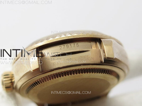 Datejust 28mm 279179 RG APSF Best Edition Brown Dial Crystals Markers on SS Jubilee Bracelet NH05 – Bild 25